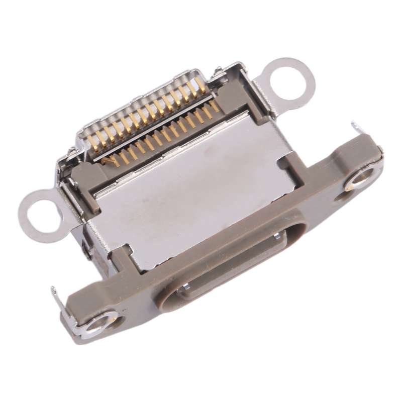 For iPhone 15 Pro Charging Port Connector (Black)