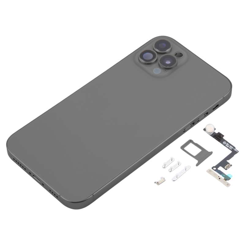 Back Cover with Appearance Imitation of iP15 Pro for iPhone 11(Black)