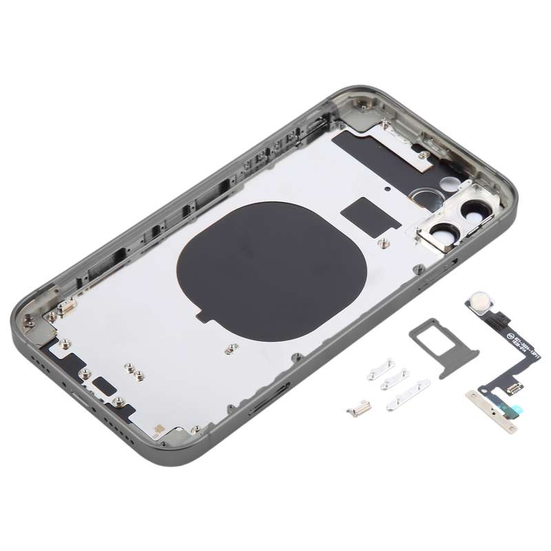 Back Cover with Appearance Imitation of iP15 Pro for iPhone 11(Black)