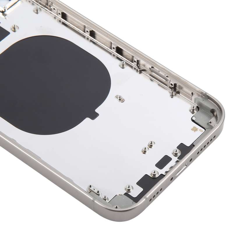 Back Cover with Appearance Imitation of iP15 Pro for iPhone 11(Black)