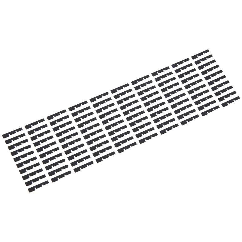 For iPhone 15 Pro 100pcs/set LCD Side Black Adhesive Sticker(03)