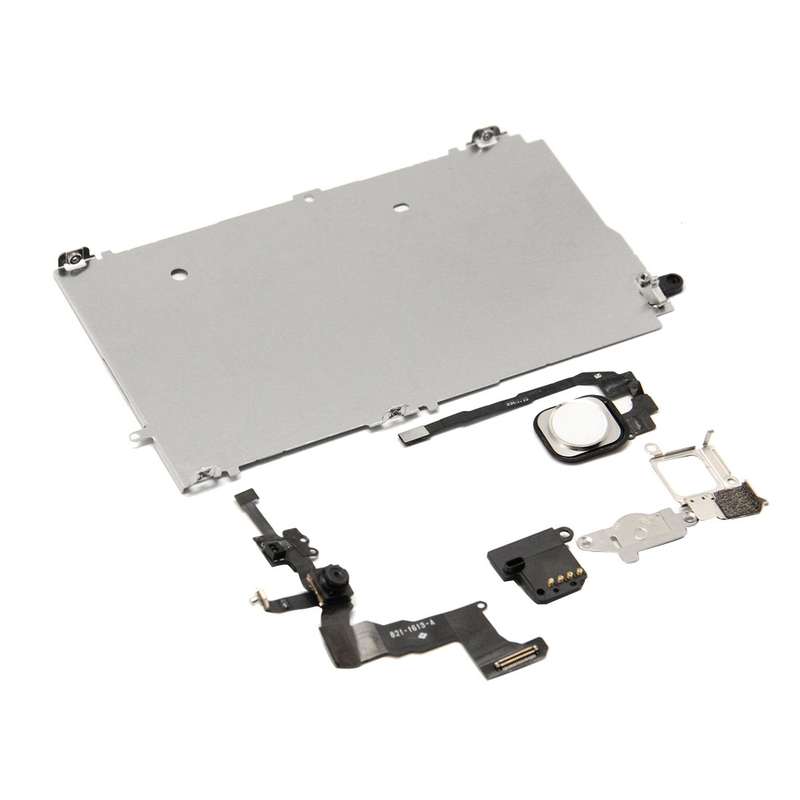 6 in 1 for iPhone 5s LCD Repair Accessories Part Set(Black)