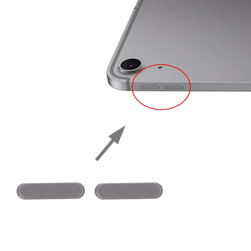 For iPad Air 11 inch 2024 / Air 13 inch 2024 Volume Control Button (Starlight)