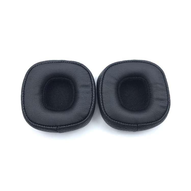 1 Pair Soft Foam Headphone Jacket Earmuffs for Marshall MAJOR III(Black)