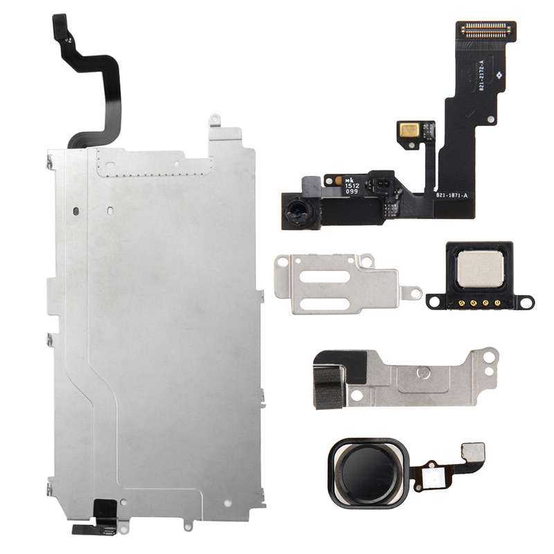 6 in 1 for iPhone 6 LCD Repair Accessories Part Set(White)