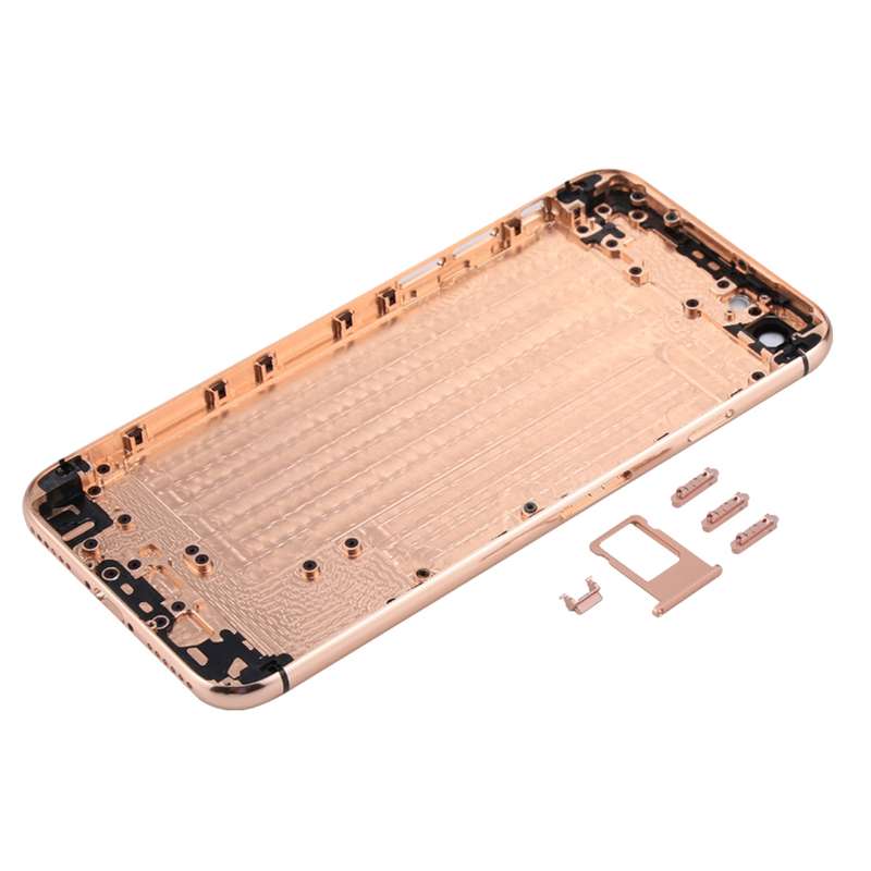 5 in 1 Full Assembly Metal Housing Cover with Appearance Imitation of iX for iPhone 6, Including Bac