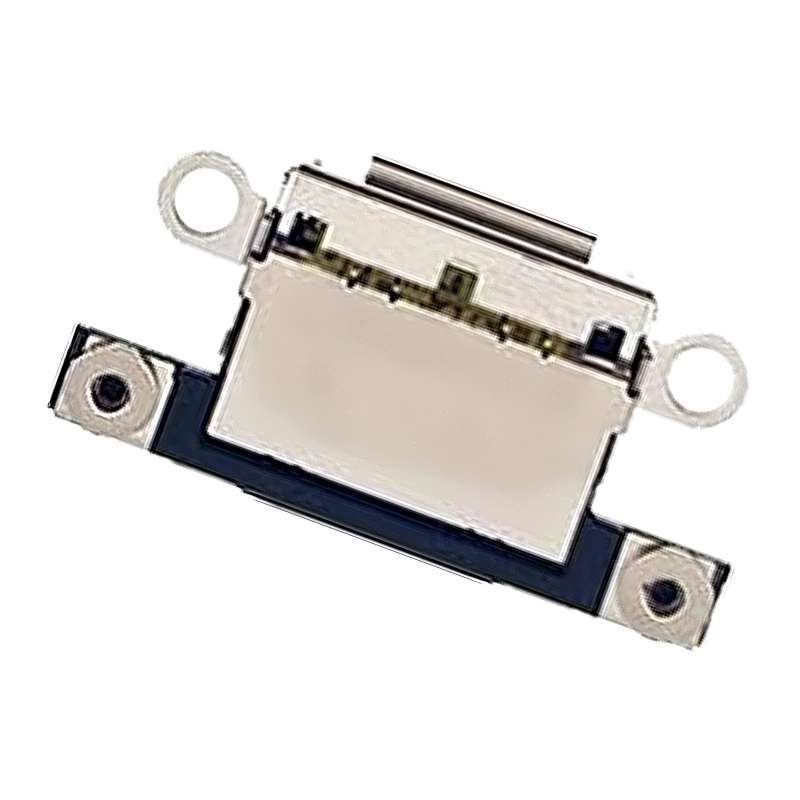 For iPhone 16 Pro / 16 Pro Max Charging Port Connector (Titanium Color)