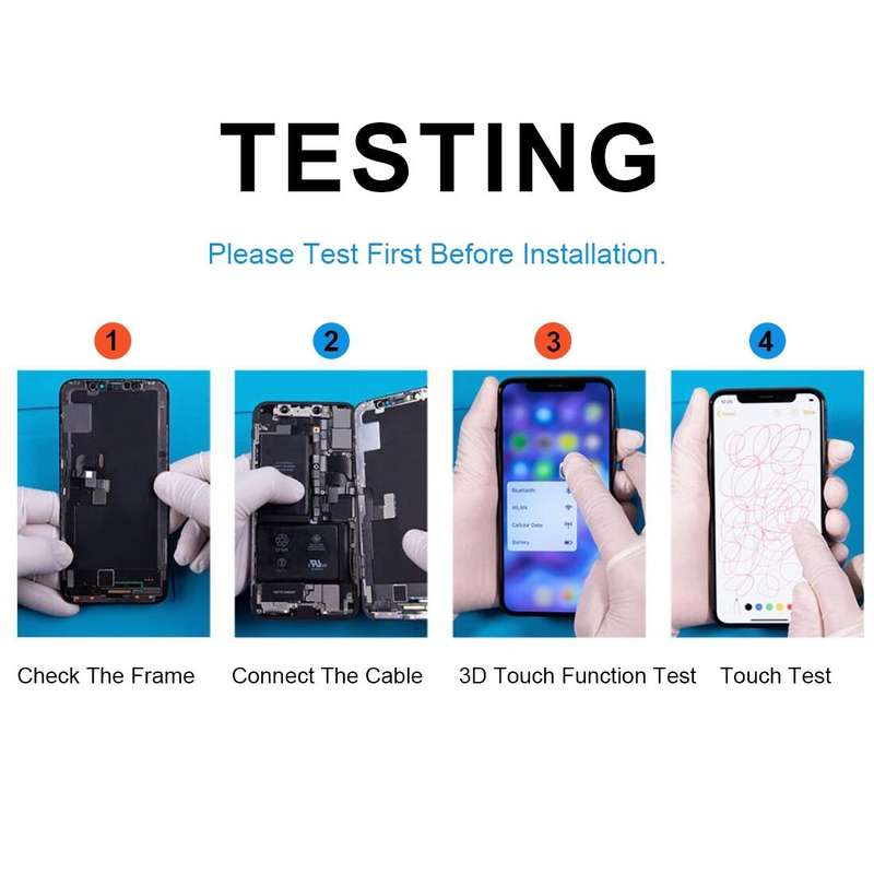 For iPhone 16 DD Soft OLED Screen, Remove IC Need Professional Repair