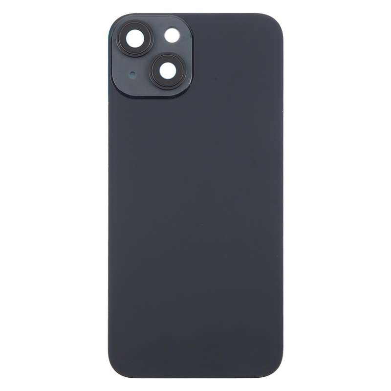 For iPhone 14 EU Version Battery Back Cover with Middle Frame(Black)