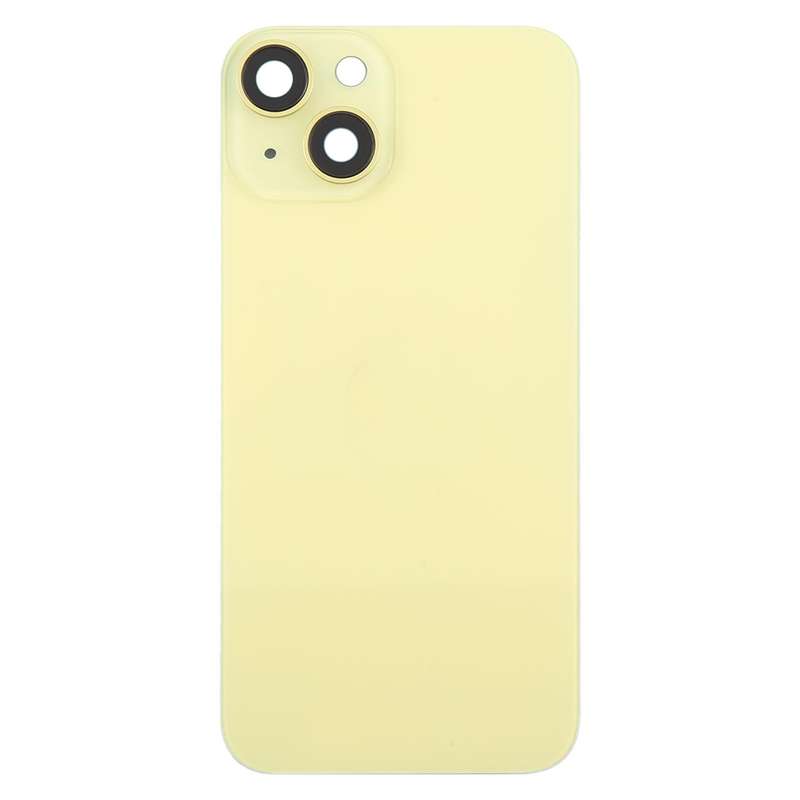 For iPhone 14 EU Version Battery Back Cover with Middle Frame(Black)
