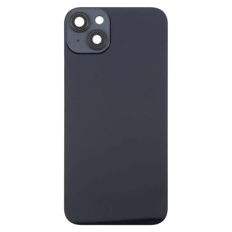 For iPhone 14 Plus China Version Battery Back Cover with Middle Frame(Black)