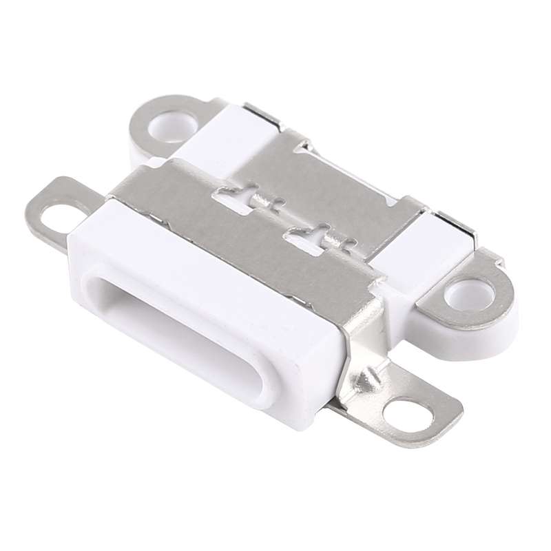 10 PCS Charging Port Connector for iPhone 6 Plus(White)