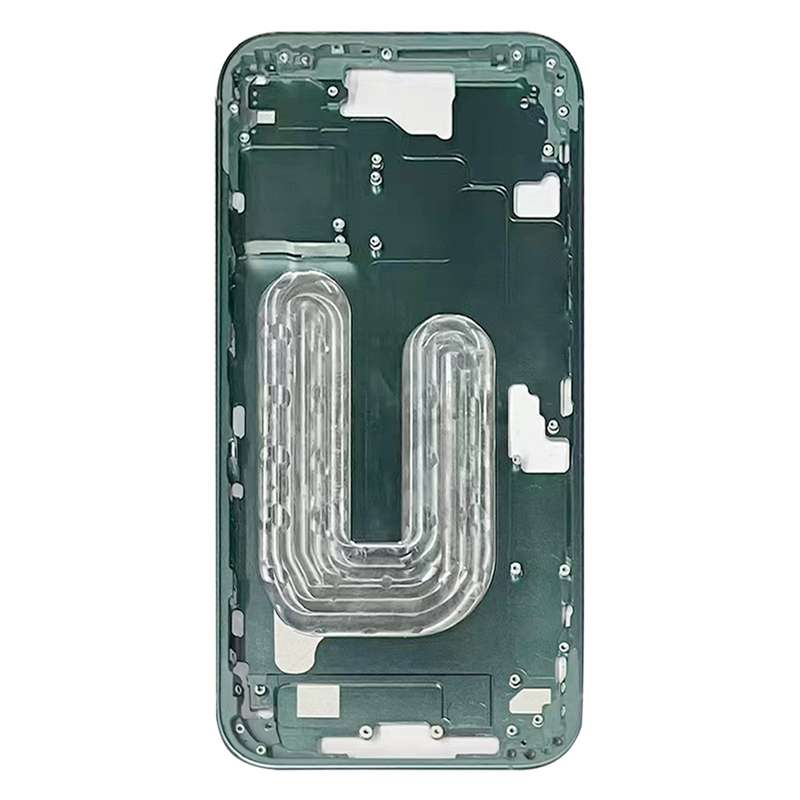 For iPhone 16 Plus Middle Frame Bezel Plate (Black)