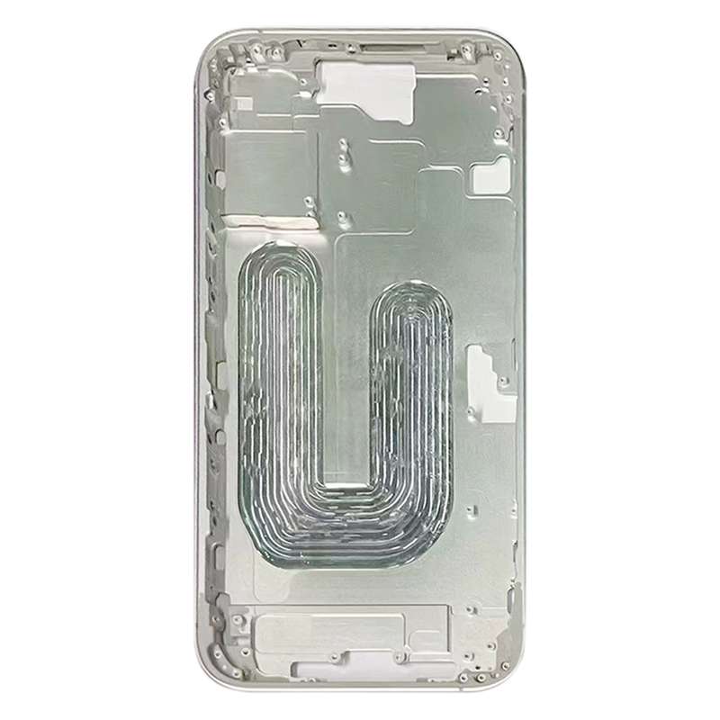 For iPhone 16 Plus Middle Frame Bezel Plate (Black)