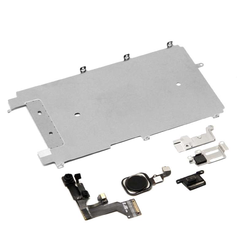 6 in 1 for iPhone 6s LCD Repair Accessories Part Set(Black)
