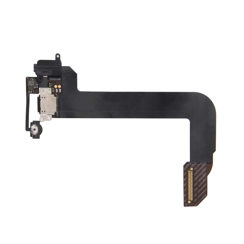 Charging Port + Audio Flex Cable for iPod Touch 6 (White)