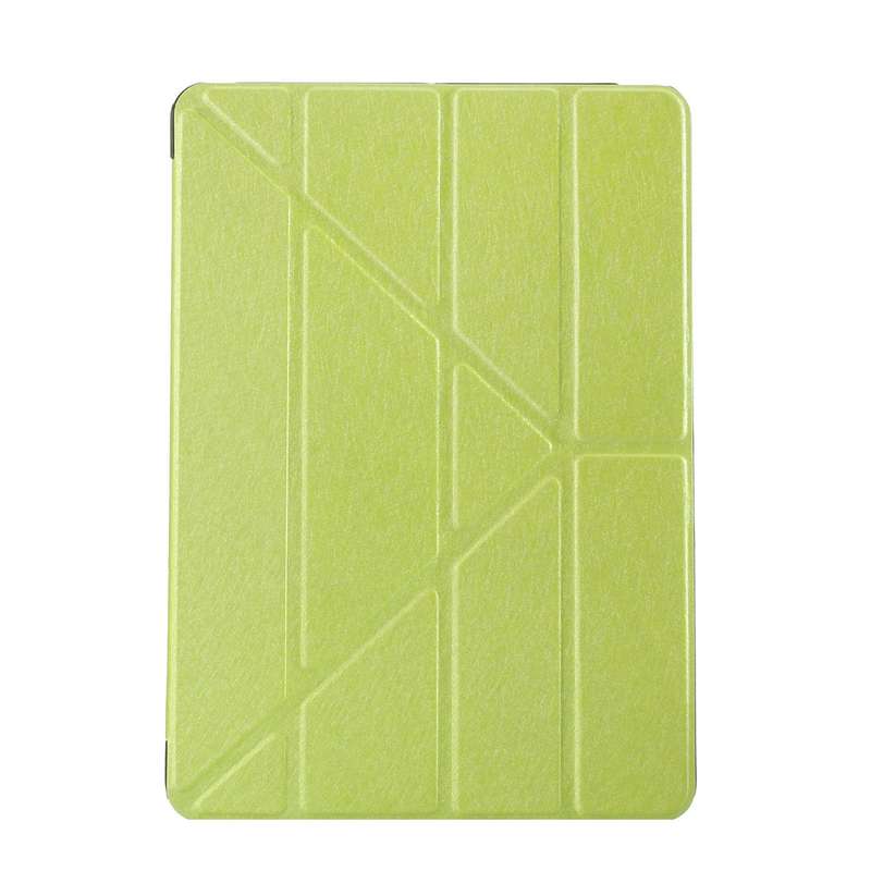 For iPad 9.7 (2018) & iPad 9.7 (2017) & iPad Air Silk Texture Horizontal Deformation Flip Leather Ca