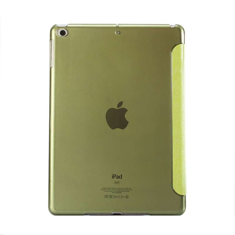 For iPad 9.7 (2018) & iPad 9.7 (2017) & iPad Air Silk Texture Horizontal Deformation Flip Leather Ca