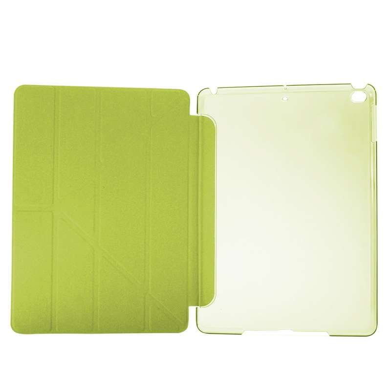 For iPad 9.7 (2018) & iPad 9.7 (2017) & iPad Air Silk Texture Horizontal Deformation Flip Leather Ca