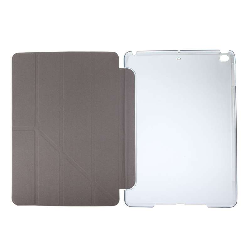 For iPad 9.7 (2018) & iPad 9.7 (2017) & iPad Air Silk Texture Horizontal Deformation Flip Leather Ca