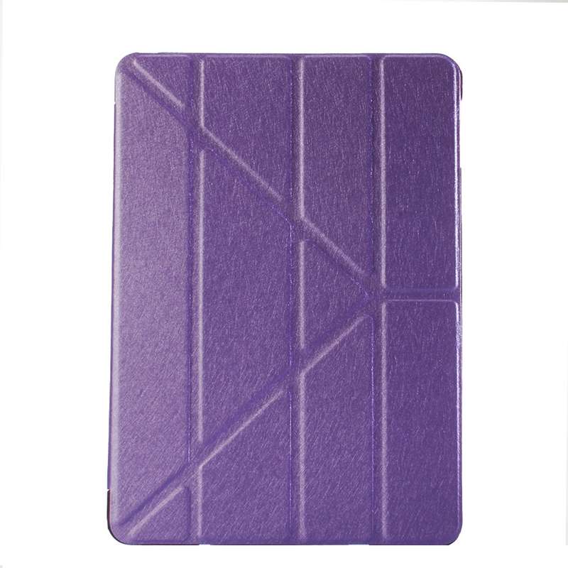 For iPad 9.7 (2018) & iPad 9.7 (2017) & iPad Air Silk Texture Horizontal Deformation Flip Leather Ca