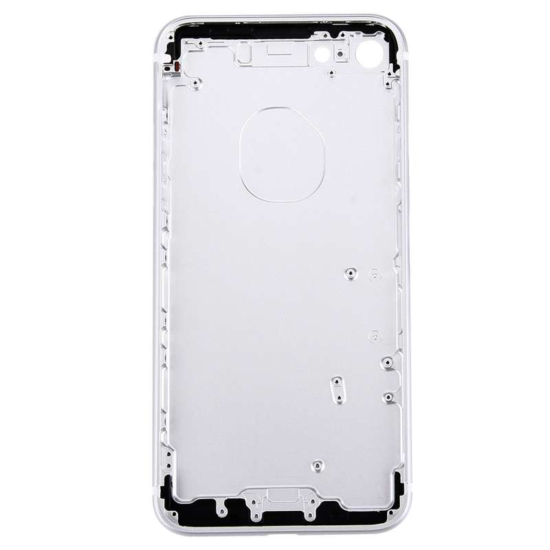5 in 1 for iPhone 7 (Back Cover + Card Tray + Volume Control Key + Power Button + Mute Switch Vibrat