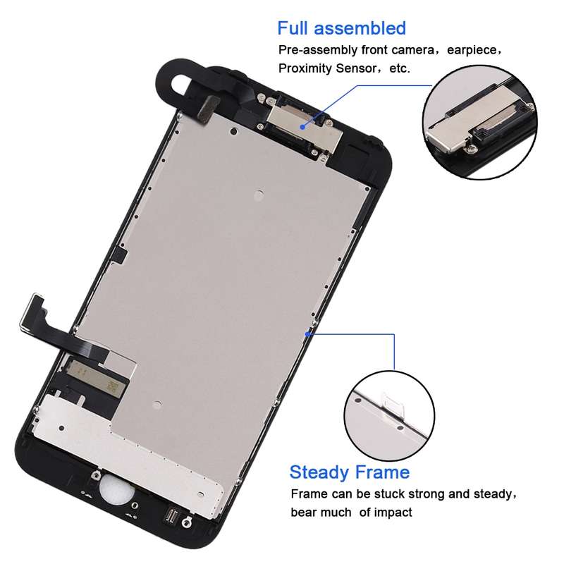 TFT LCD Screen include Front Camera for iPhone 7 (White)