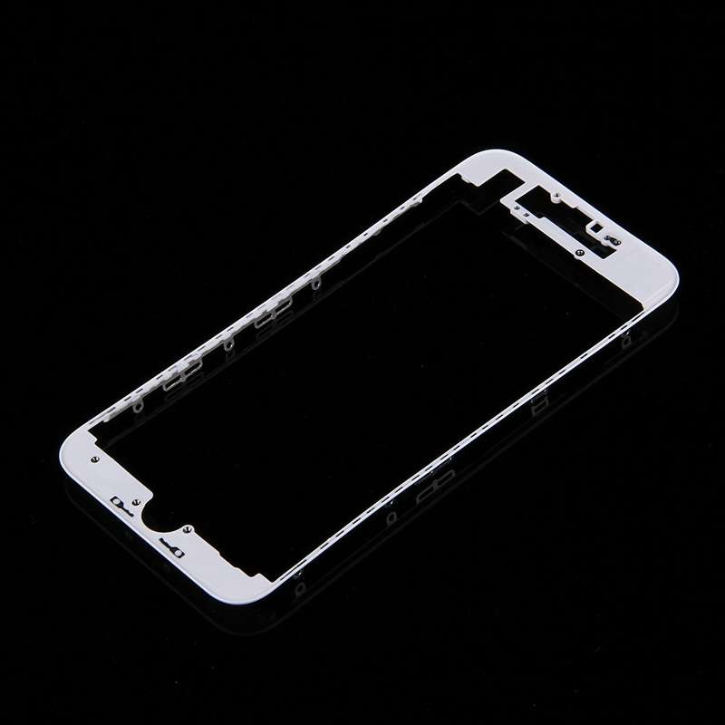 Front LCD Screen Bezel Frame for iPhone 7(White)