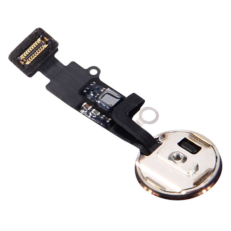 Home Button for iPhone 7, Not Supporting Fingerprint Identification(Black)
