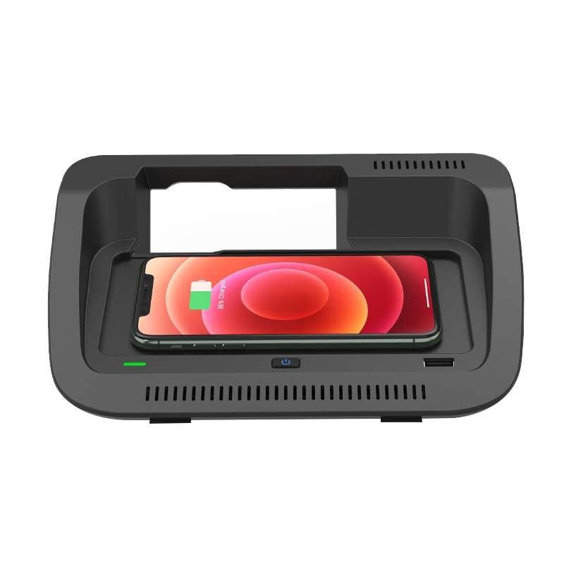 Car Fast Charging Wireless Charger for Toyota RAV4 / Veranda 2019-2021, Left Driving(Black)