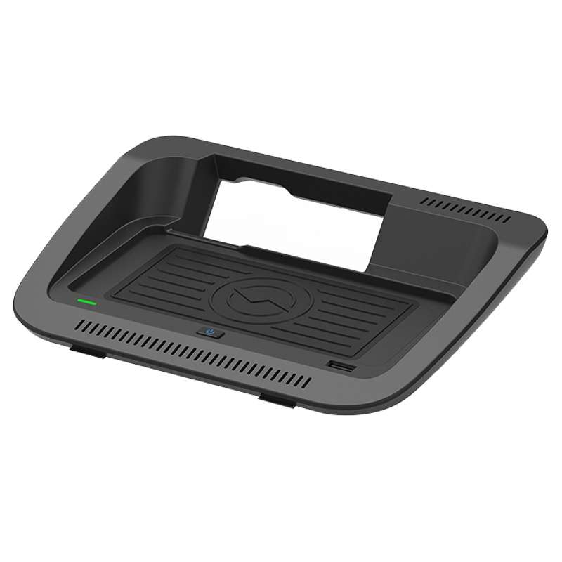 Car Fast Charging Wireless Charger for Toyota RAV4 / Veranda 2019-2021, Left Driving(Black)