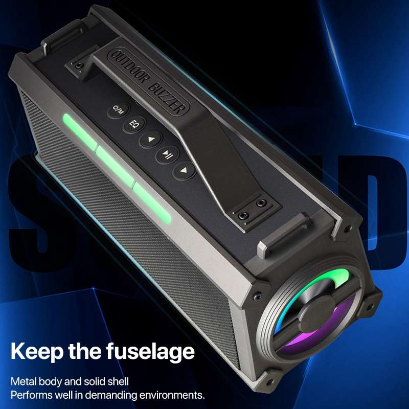 L202 Portable Outdoor Wireless Bluetooth Speaker Home Karaoke Speaker, Style: Single Mic