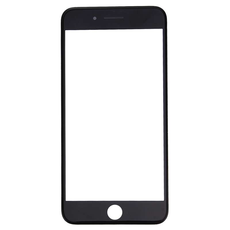 2 in 1 for iPhone 7 Plus (Original Front Screen Outer Glass Lens + Original Frame)(White)