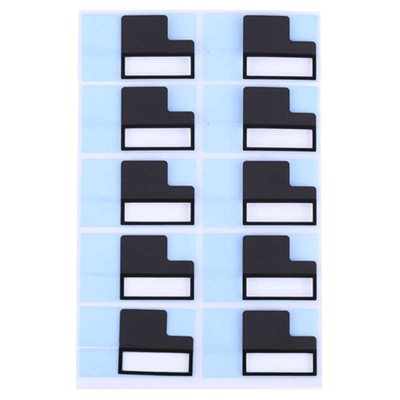 50 PCS for iPhone 7 Plus LCD Back Metal Plate Large Stickers