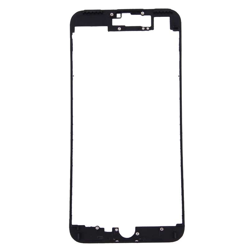 Front LCD Screen Bezel Frame for iPhone 7 Plus(Black)