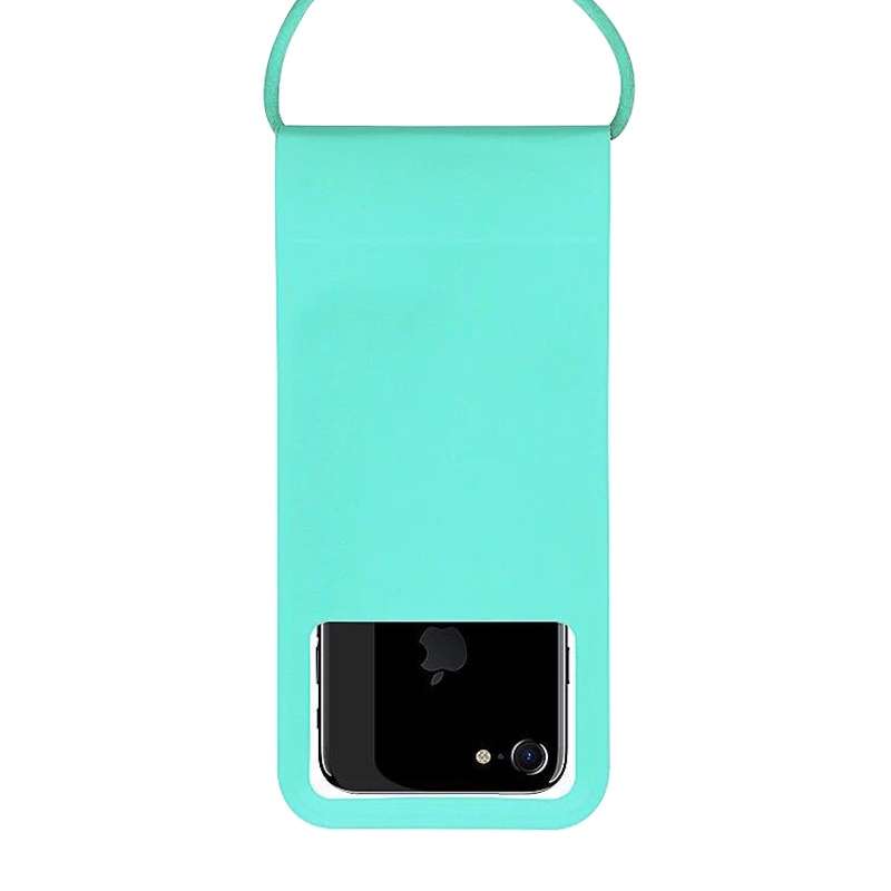Outdoor Diving Swimming Mobile Phone Touch Screen Waterproof Bag for 6 to 7 Inch Mobile Phone(Black)