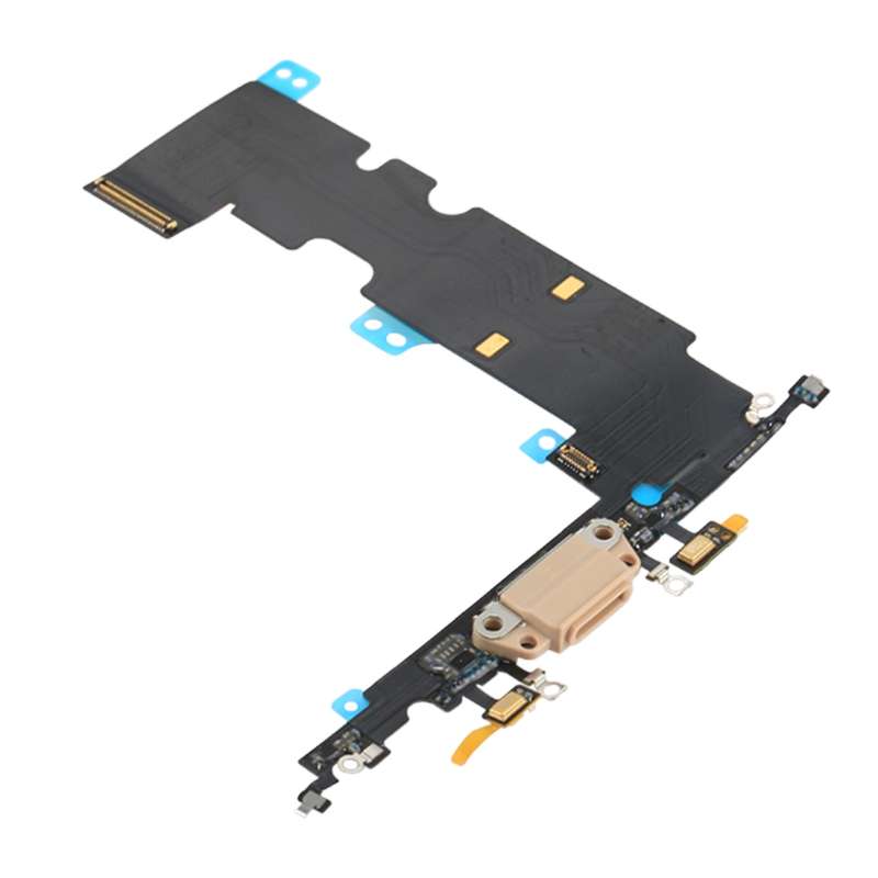 Charging Port Flex Cable for iPhone 8 Plus (Black)