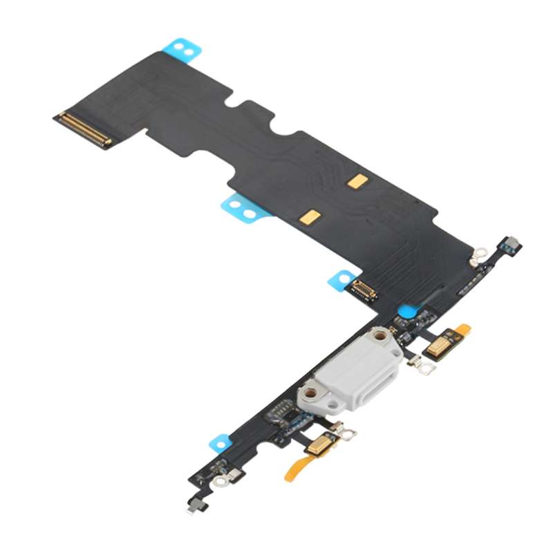 Charging Port Flex Cable for iPhone 8 Plus (Black)