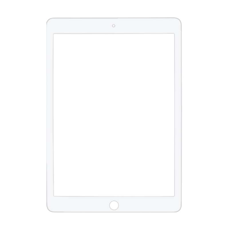 Front Screen Outer Glass Lens for iPad Air 2 / A1567 / A1566 (White)
