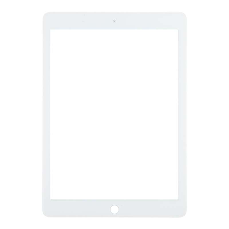 For iPad 9.7 Front Screen Outer Glass Lens with OCA Optically Clear Adhesive (White)