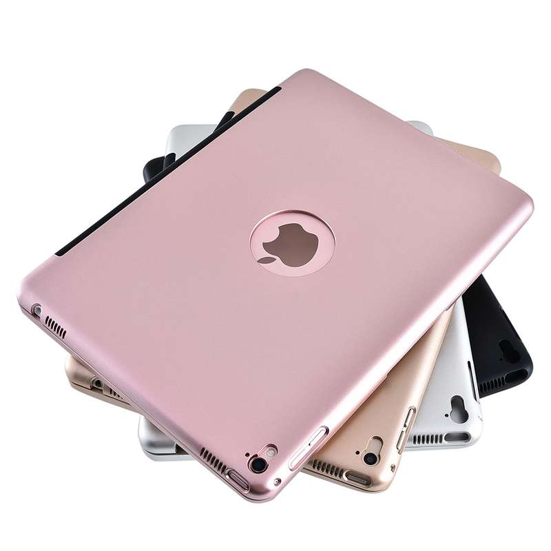 For iPad Pro 9.7 inch / iPAD Air 2 Horizontal Flip Tablet Case + Bluetooth Keyboard(Black)