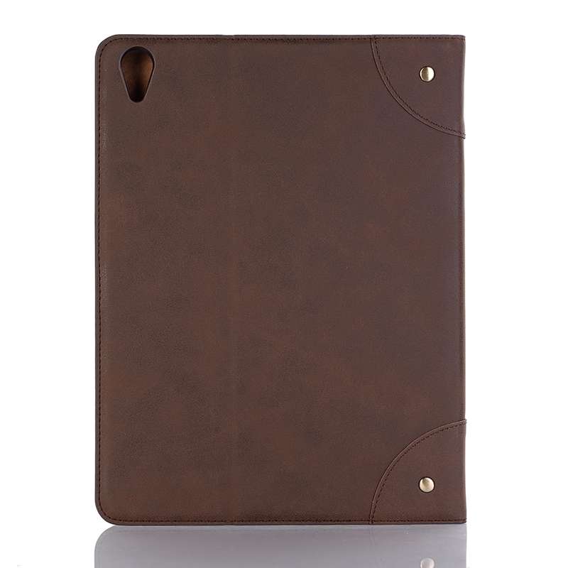 Retro Book Style Horizontal Flip PU Leather Case for iPad Air 13 2025 / 2024 / iPad Pro 12.9 inch (2