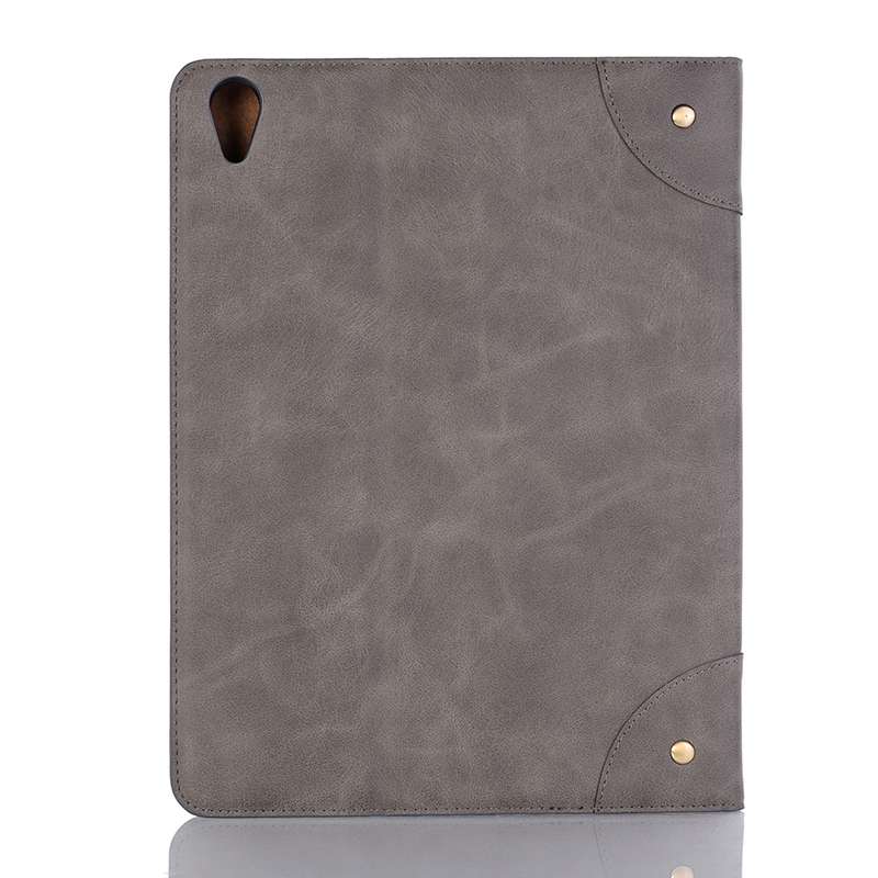 Retro Book Style Horizontal Flip PU Leather Case for iPad Air 13 2025 / 2024 / iPad Pro 12.9 inch (2