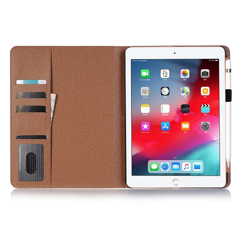 Retro Book Style Horizontal Flip PU Leather Case for iPad Air 13 2024 / iPad Pro 12.9 inch (2018), w