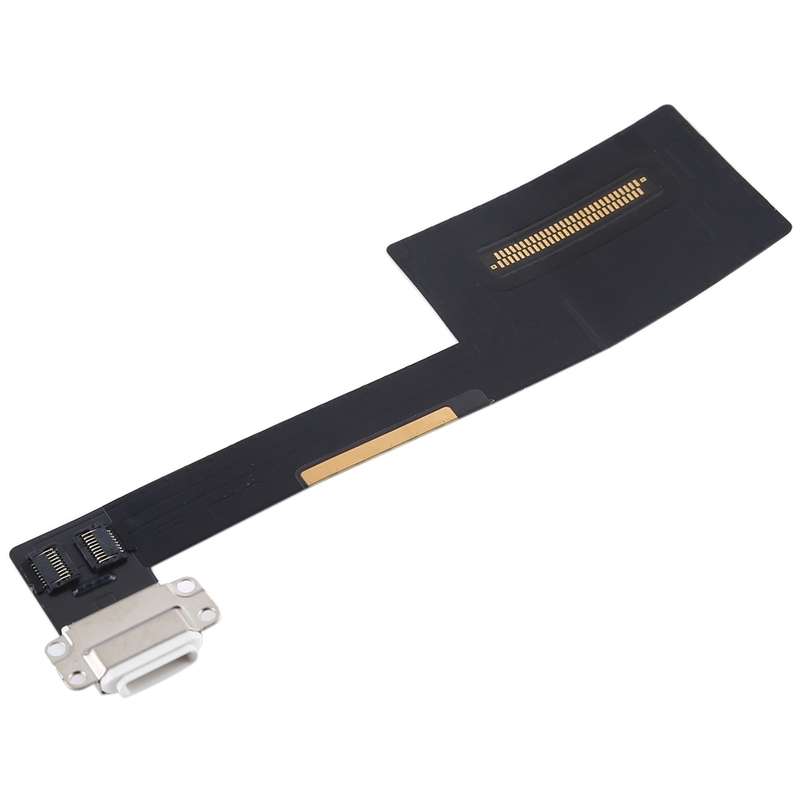 Charging Port Flex Cable for iPad Pro 9.7 inch (2016) / A1673 / A1674 / A1675(White)