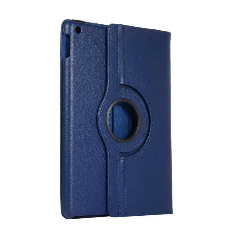For iPad 10.2 / iPad Air 2019 10.5 / iPad 10.2 2020 Litchi Texture Horizontal Flip 360 Degrees Rotat