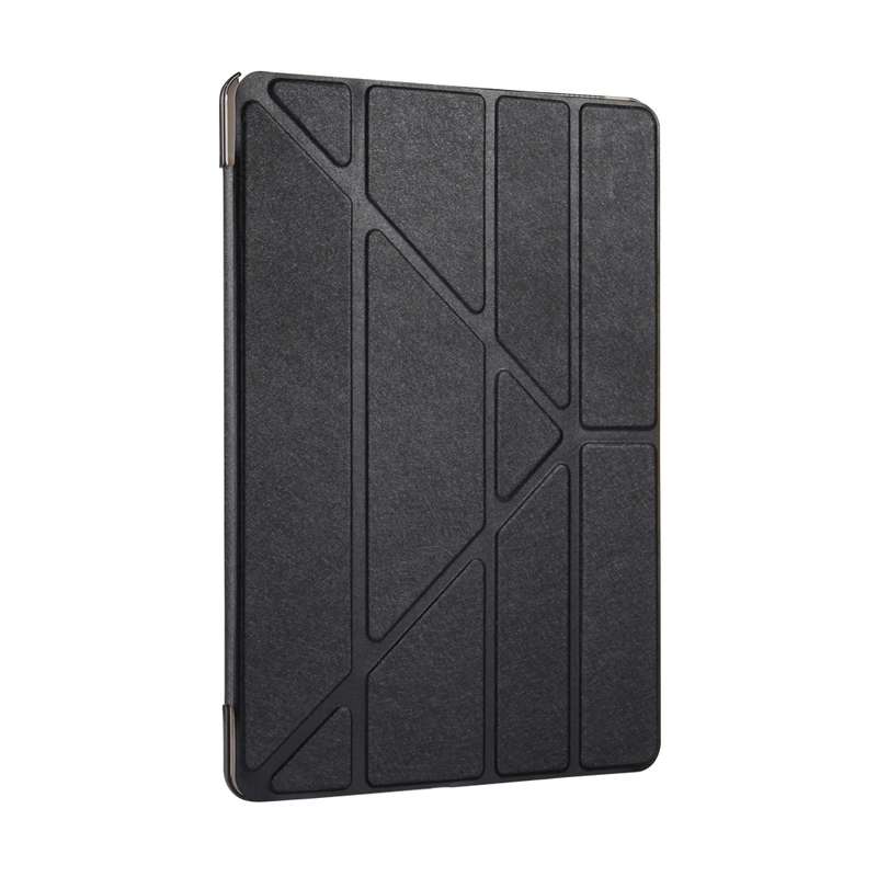 For iPad Pro 10.5 inch Silk Texture Horizontal Deformation Flip Leather Case with 4-folding Holder &