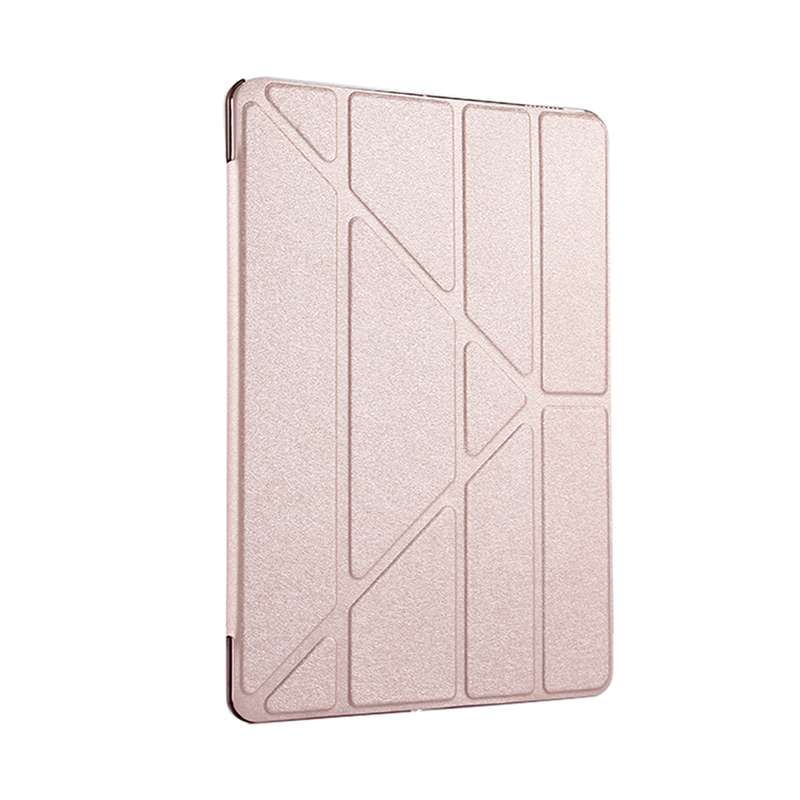 For iPad Pro 10.5 inch Silk Texture Horizontal Deformation Flip Leather Case with 4-folding Holder &