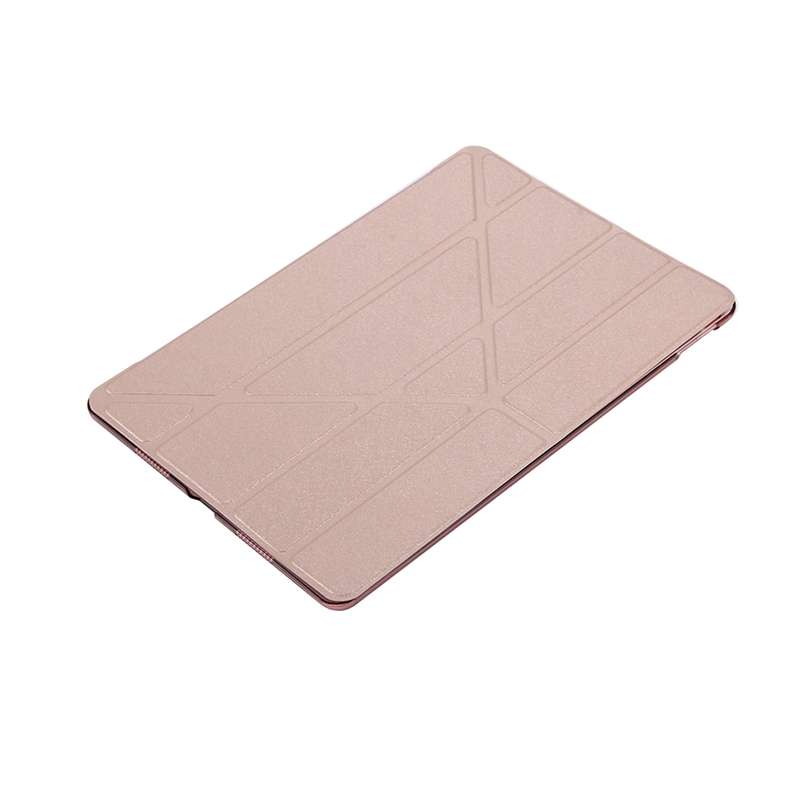 For iPad Pro 10.5 inch Silk Texture Horizontal Deformation Flip Leather Case with 4-folding Holder &