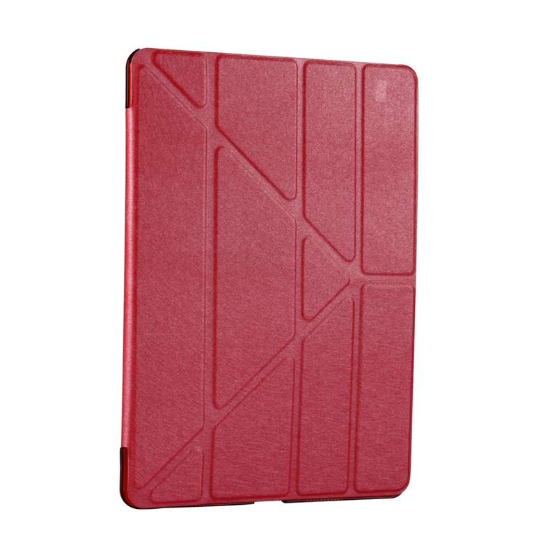 For iPad Pro 10.5 inch Silk Texture Horizontal Deformation Flip Leather Case with 4-folding Holder &